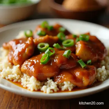 Crockpot Teriyaki Chicken Easiest Set Forget Dinner Recipe Card