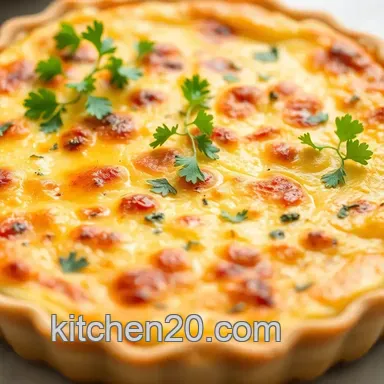 Crustless Quiche Recipe: Lorraine Without the Fuss! Recipe Card