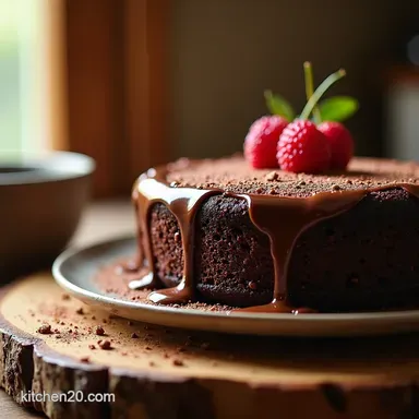 Death by Chocolate The Ultimate Chocolate Cake for Chocoholics Recipe Card