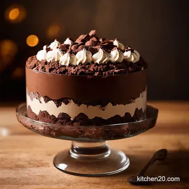 Death by Chocolate Trifle Best Choc Trifle Recipe Recipe Card