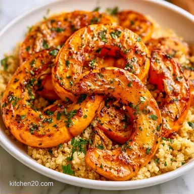 Delicata Squash Quinoa Bowl Meal Prep