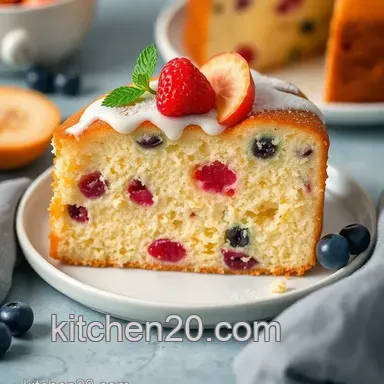 Jolanna Vanilla Fruit Cake: Easy & Delicious Recipe for Everyone! Recipe Card
