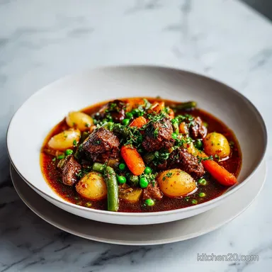 Dutch Oven Recipe with Beef Stew in 3.5 Hours Recipe Card