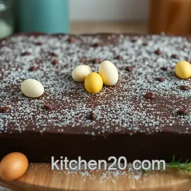 Easy and Delicious Easter Chocolate Traybake Cake – Perfect for Family Fun!