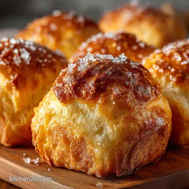 Easy 30Minute Dinner Rolls Soft Fluffy Homemade Recipe Card