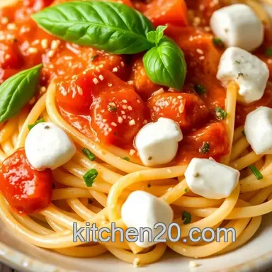 Easy: 5 Amazing Ways to Make Mozzarella Sorrentini Pasta! Recipe Card