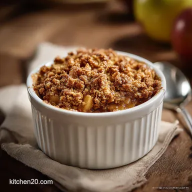 Apple Crisp Recipe: The Quintessential Autumn Crumble Recipe Card
