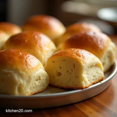 Easy Bread Machine Dinner Rolls Fluffy Foolproof Baking Recipe Card
