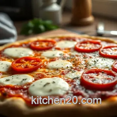 Easy Cheese and Tomato Pizza: A Simple Take on Margherita