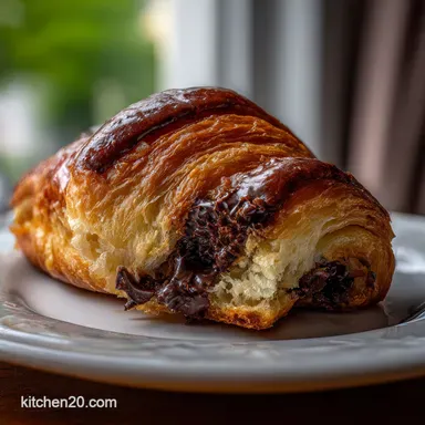 Sinfully Easy Chocolate Croissant Recipe: Quick, Crispy Layers Recipe Card