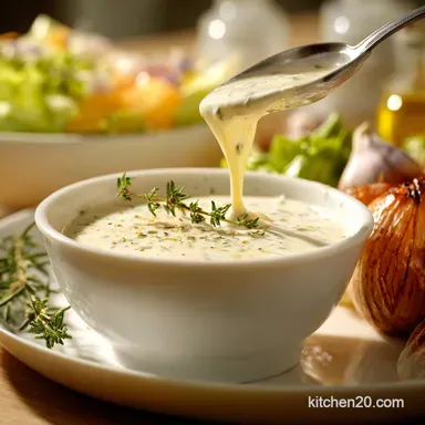 Creamy Garlic Salad Dressing: The Silky, Restaurant-Quality Recipe