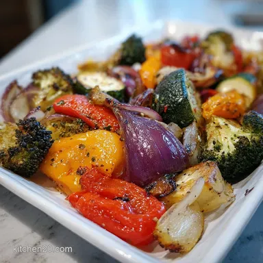 Easy Daniel Fast Recipe with Roasted Vegetables: Smoky & Tender
