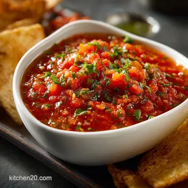 Homemade Salsa Recipe Easy FireRoasted Fresh Tomato Dip