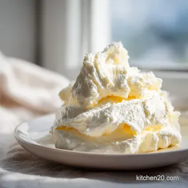 Whipped Butter in 5 Minutes: Fluffy Creamy Spread for 8 Servings