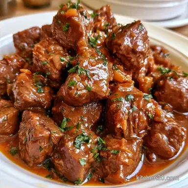 Easy Low Carb Beef Stew for 6 Servings