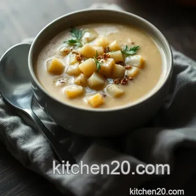 Delicious Easy Parsnip and Apple Soup – A Cozy Family Favorite! Recipe Card