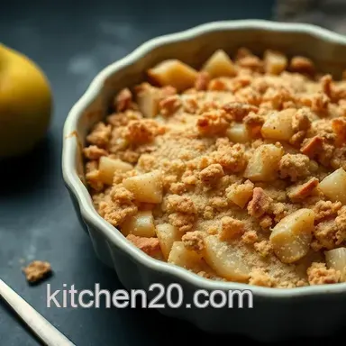 Easy Pear Crumble Recipe: My Simple Autumn Dessert!
