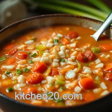 Easy Vegetable Soup Recipe: My Kitchen Sink Secret!