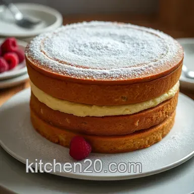Why My Easy Peasy Victoria Sandwich Cake Is a Family Favorite! Recipe Card