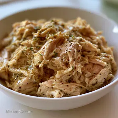 Slow Cooker Shredded Chicken: Meal Prep