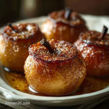 Baked Apples Recipe Easy: Classic Cinnamon Dessert in 45 Minutes Recipe Card