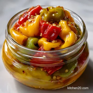 Pickled Peppers: Easy Sweet Spicy Refrigerator Recipe