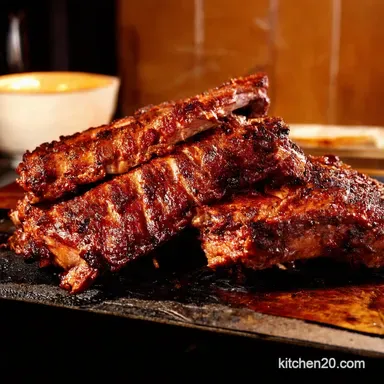 FallOffTheBone Ribs My Easy BBQ Oven to Grill Secret Recipe Card