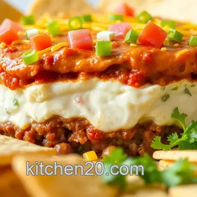 Easy 7 Layer Dip Recipe: The Fiesta Favorite! Recipe Card
