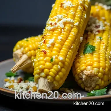Easy Mexican Street Corn Recipe (Elote!) - Fiesta on a Cob! Recipe Card
