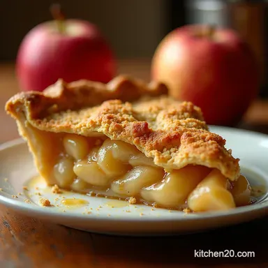 The Golden Crumb Perfectly Flaky AllButter Apple Pie Recipe Recipe Card