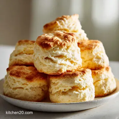 Buttermilk Biscuit Recipe: Flaky Layers in 35 Min Recipe Card