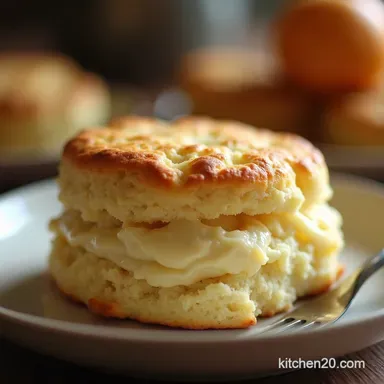 Seriously Fluffy 2Ingredient Biscuits Recipe Quick Baking Recipe Card