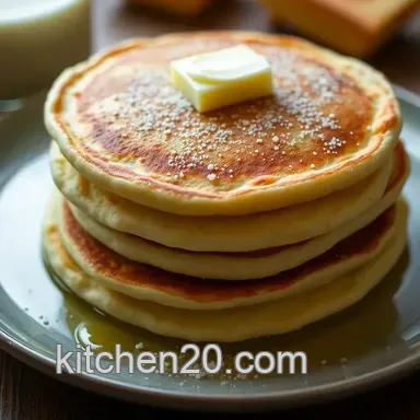 Fluffy Buttermilk Pancake Recipe: A Family Favourite for Any Morning Recipe Card