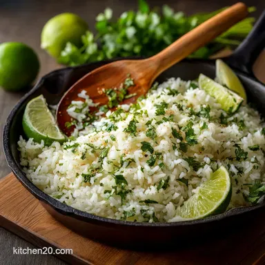 Best Fluffy Cilantro Lime Rice Recipe Foolproof Stove Top Recipe Card