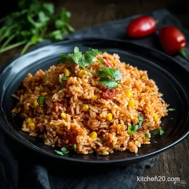 Foolproof Instant Pot Mexican Rice Fluffy Arroz Rojo in Under 40 Minutes Recipe Card