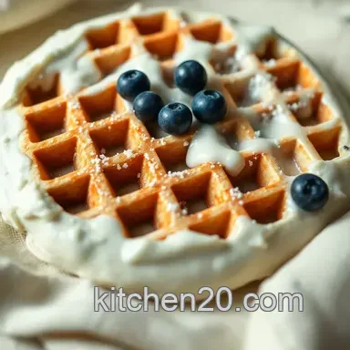 Fluffy Vegan Waffle Batter: My Family's Favorite Plant-Based Recipe Recipe Card