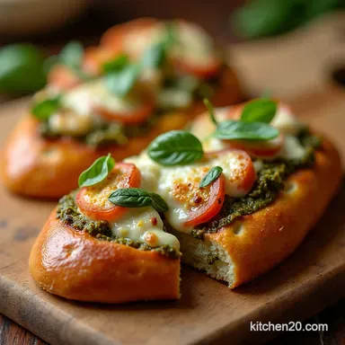 French Bread Pesto Chicken Pizza Quick Weeknight Win Recipe Card