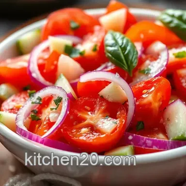 My Easy & Flavorful Fresh Tomato Slicer Salad in 15 Minutes