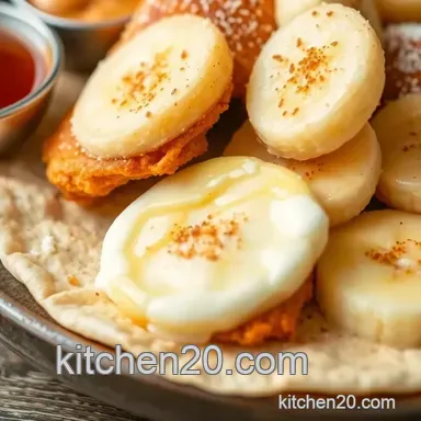Easy & Crispy Fried Banana Dessert Crispy Delight: A Tropical Treat Recipe Card