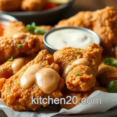 Easy Fried Chicken Wings with Italian Dressing: A Delicious Family Favorite!