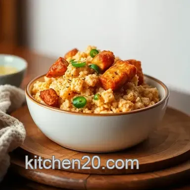 How to Make Fried Rice Chicken Delight in 25 Minutes: A Family Favorite! Recipe Card