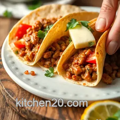 Delicious 20-Minute Fry Refried Beans in Easy Quesadillas Recipe Card