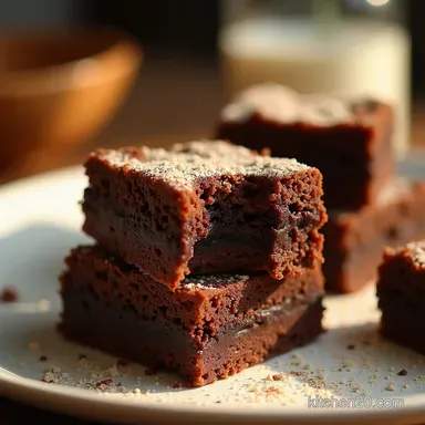 The Ultimate Fudgy Mochi Brownies Recipe Perfect Chew Recipe Card