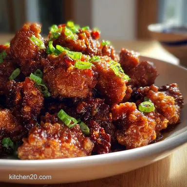 General Tsos Chicken Recipe: Crispy Baked in 30 Minutes Recipe Card
