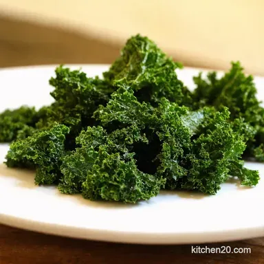 How to Do Kale Chips Crispy Easy Baked Kale Chips Recipe Card