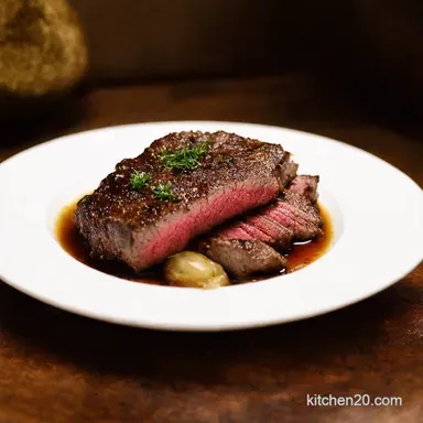 Ginger Soy Flank Steak Recipe Umami in Minutes Recipe Card