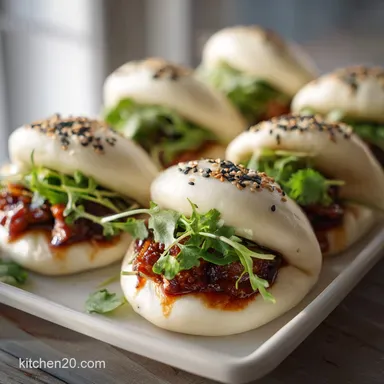Gluten-Free Bao Buns: Air Fryer Ready Recipe Card