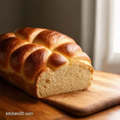 My GoTo Challah Bread Recipe Golden Braided Recipe Card