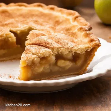 Grandma's Apple Pie with Homemade Apple Pie Spice Recipe Card