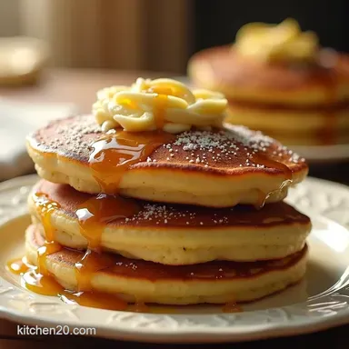 Greek Goddess Pancakes Fluffy Healthy Delight Recipe Card